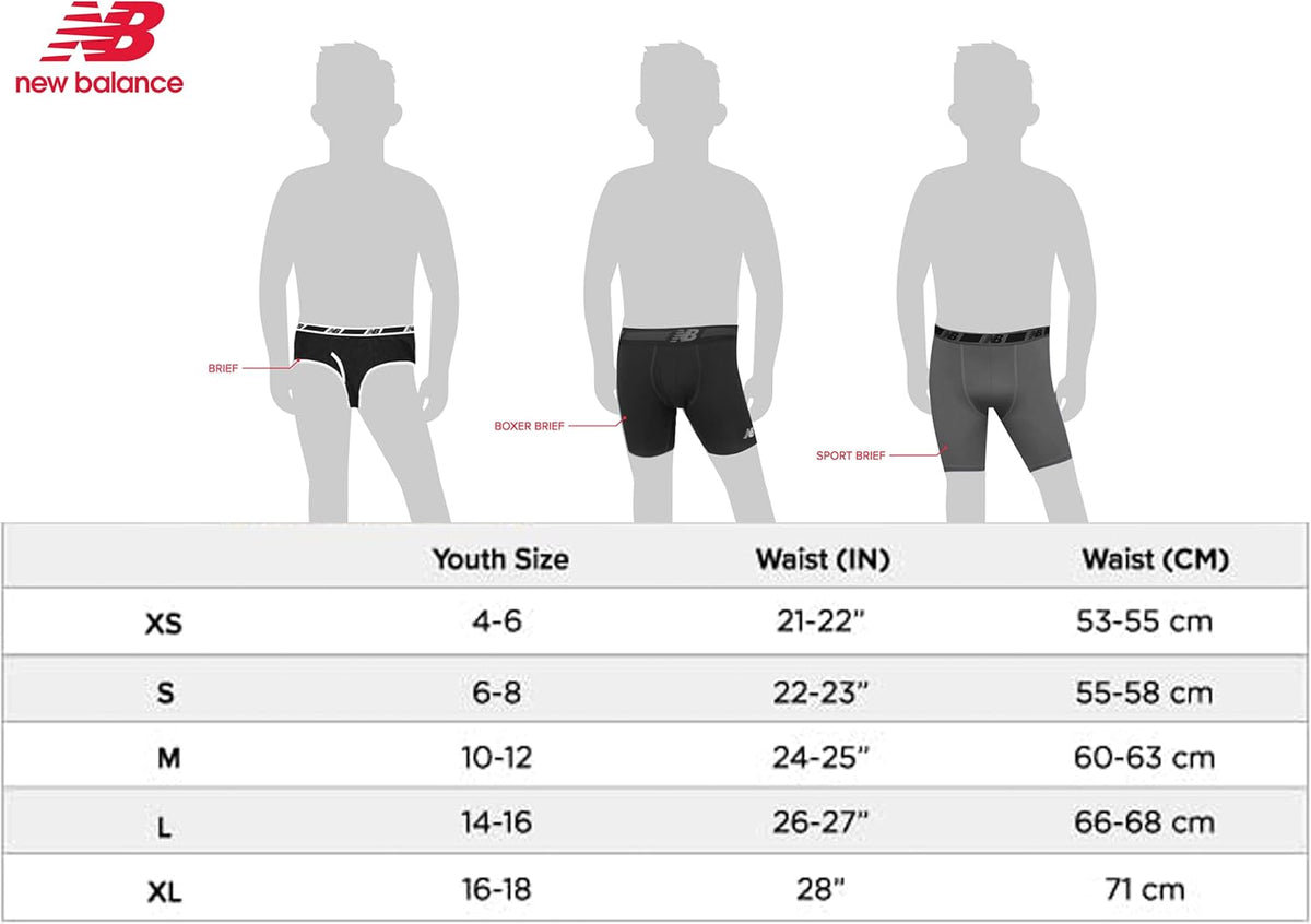 Boys Boys' Performance Boxer Briefs (4 Pack) Boxer Briefs